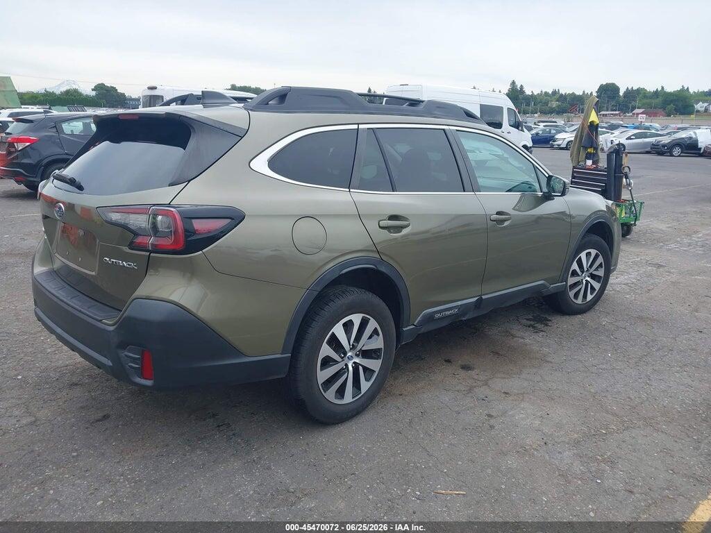 4S4BTAFC9M3201855 2021 SUBARU OUTBACK photo no. 4