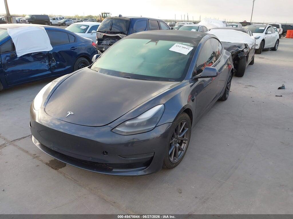 5YJ3E1EAXMF911367 2021 TESLA MODEL 3 photo no. 2