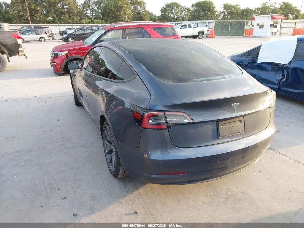 5YJ3E1EAXMF911367 2021 TESLA MODEL 3 photo no. 3