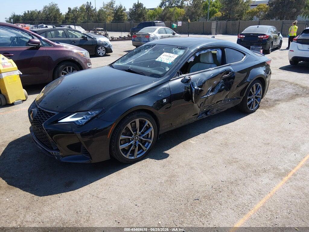 JTHGZ5BC7N5025317 2022 LEXUS RC 350 photo no. 2