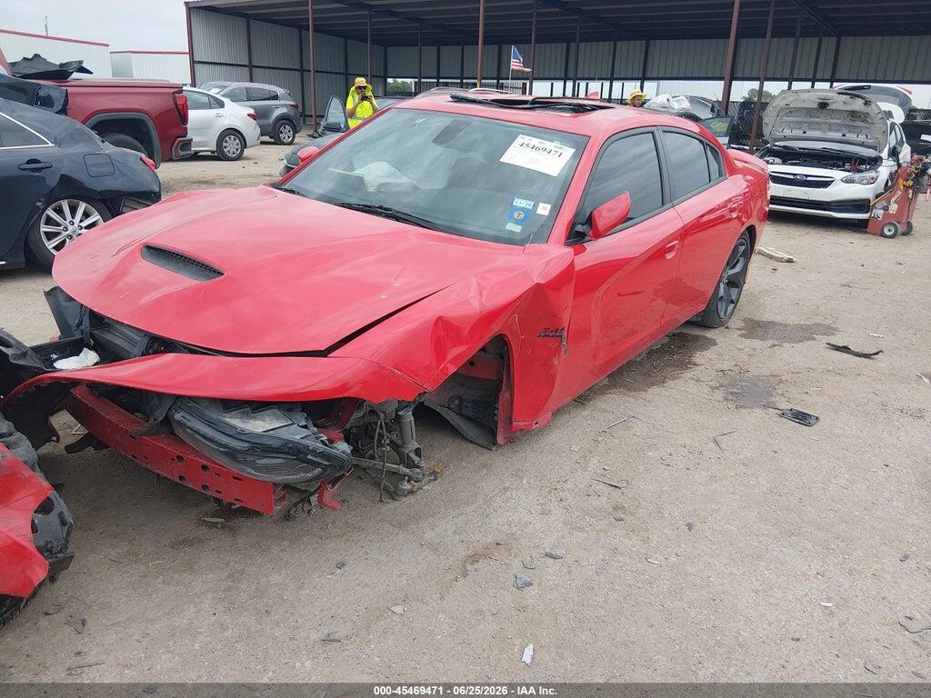2C3CDXCT8KH539212 2019 DODGE CHARGER photo no. 2
