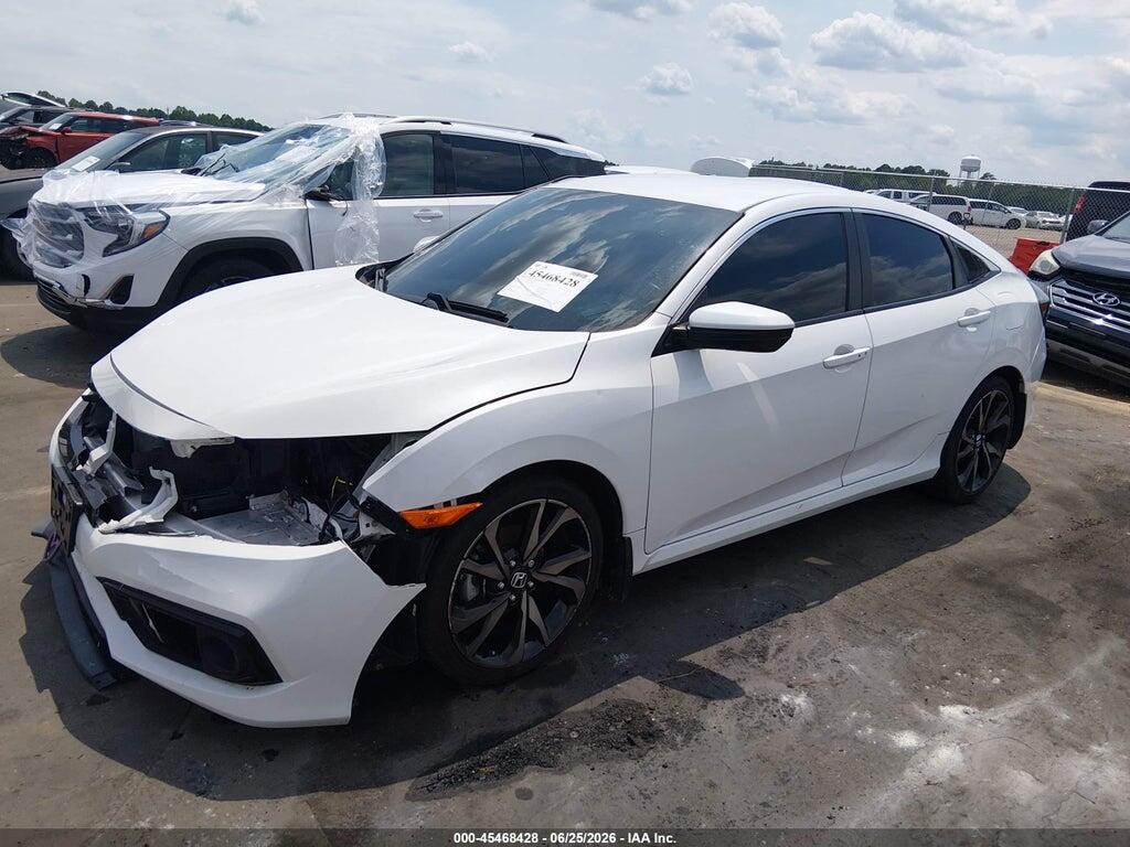 2HGFC2F81KH527538 2019 HONDA CIVIC photo no. 2