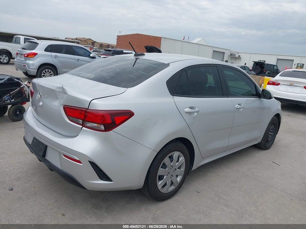 3KPA24AD5NE444058 2022 KIA RIO photo no. 4