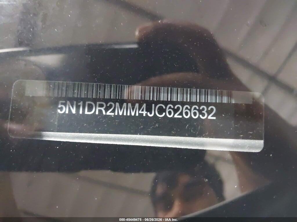 5N1DR2MM4JC626632 2018 NISSAN PATHFINDER photo no. 9