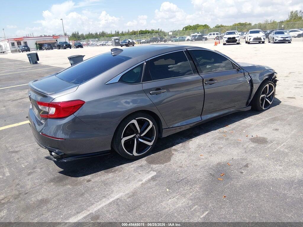 1HGCV2F36JA052841 2018 HONDA ACCORD photo no. 4