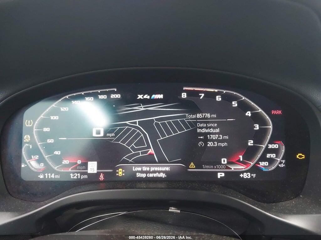 5YMUJ0C04M9H06216 2021 BMW X4 M photo no. 7