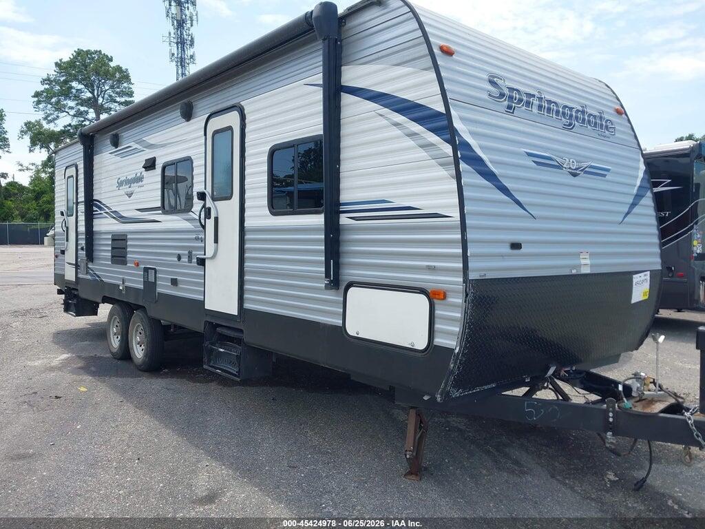4YDT28221K3103530 2018 KEYSTONE RV TRAVEL  TRAILER photo no. 1