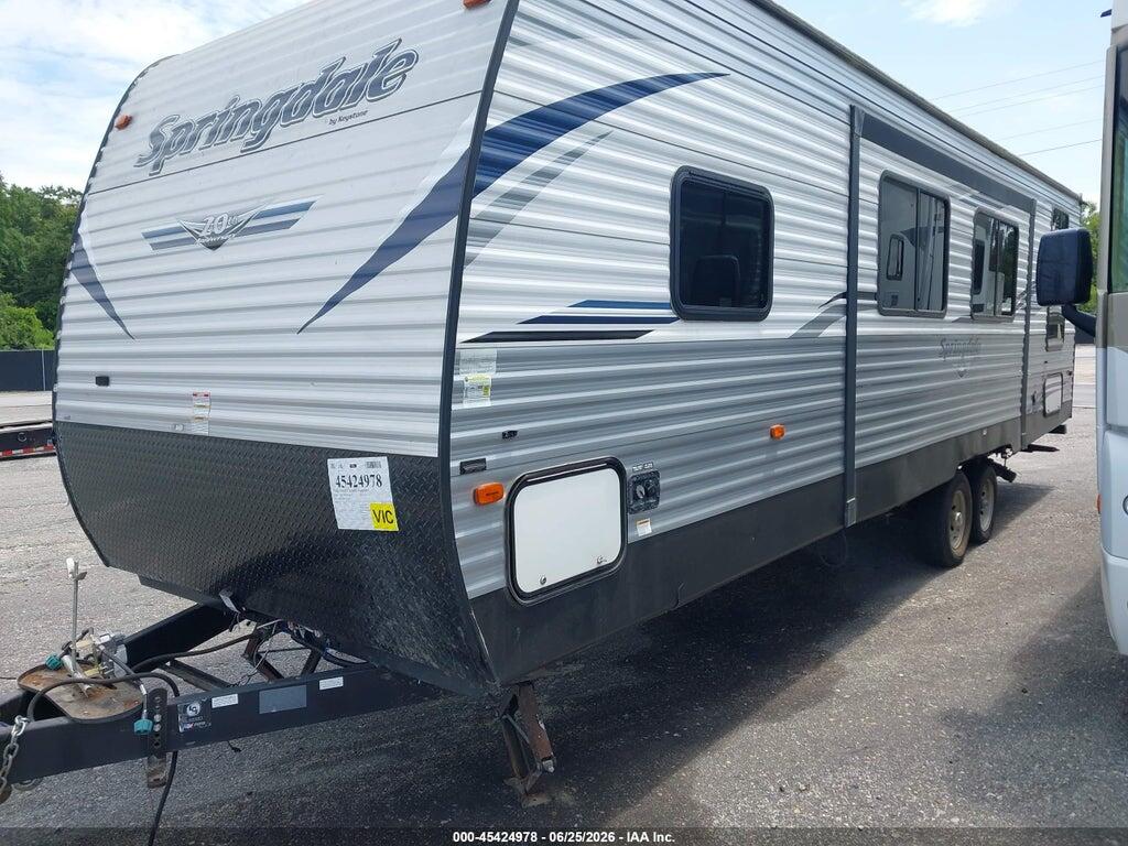 4YDT28221K3103530 2018 KEYSTONE RV TRAVEL  TRAILER photo no. 2