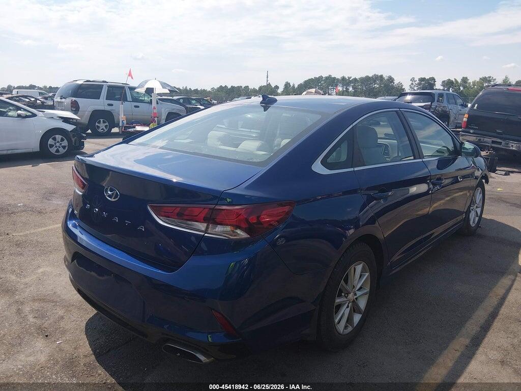 5NPE24AF2JH663178 2018 HYUNDAI SONATA photo no. 4