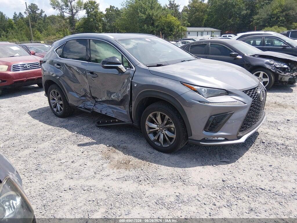JTJSARBZ2L5007610 2020 LEXUS NX 300 photo no. 1
