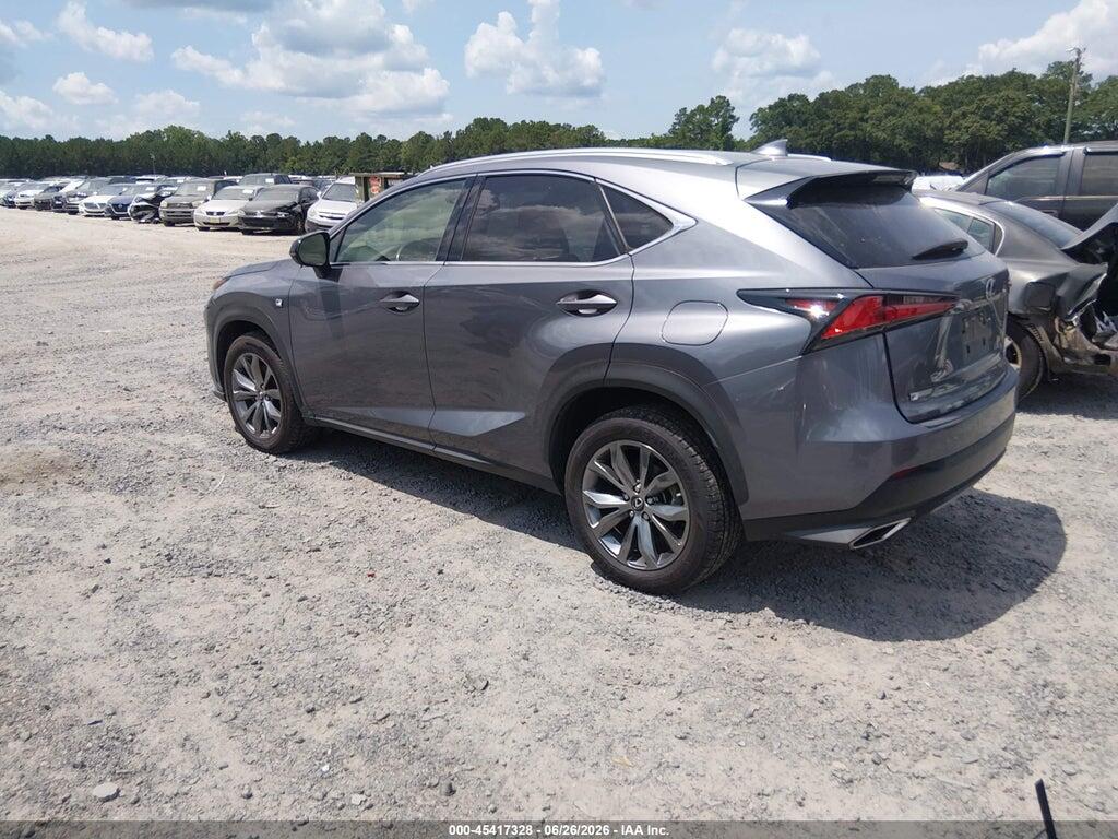 JTJSARBZ2L5007610 2020 LEXUS NX 300 photo no. 3