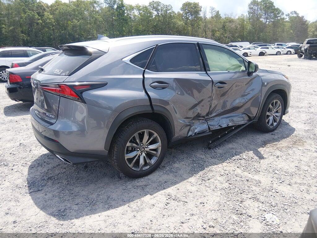 JTJSARBZ2L5007610 2020 LEXUS NX 300 photo no. 4