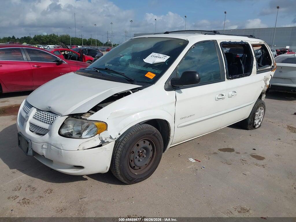 2B8GP44G71R177804 2001 DODGE GRAND CARAVAN photo no. 2