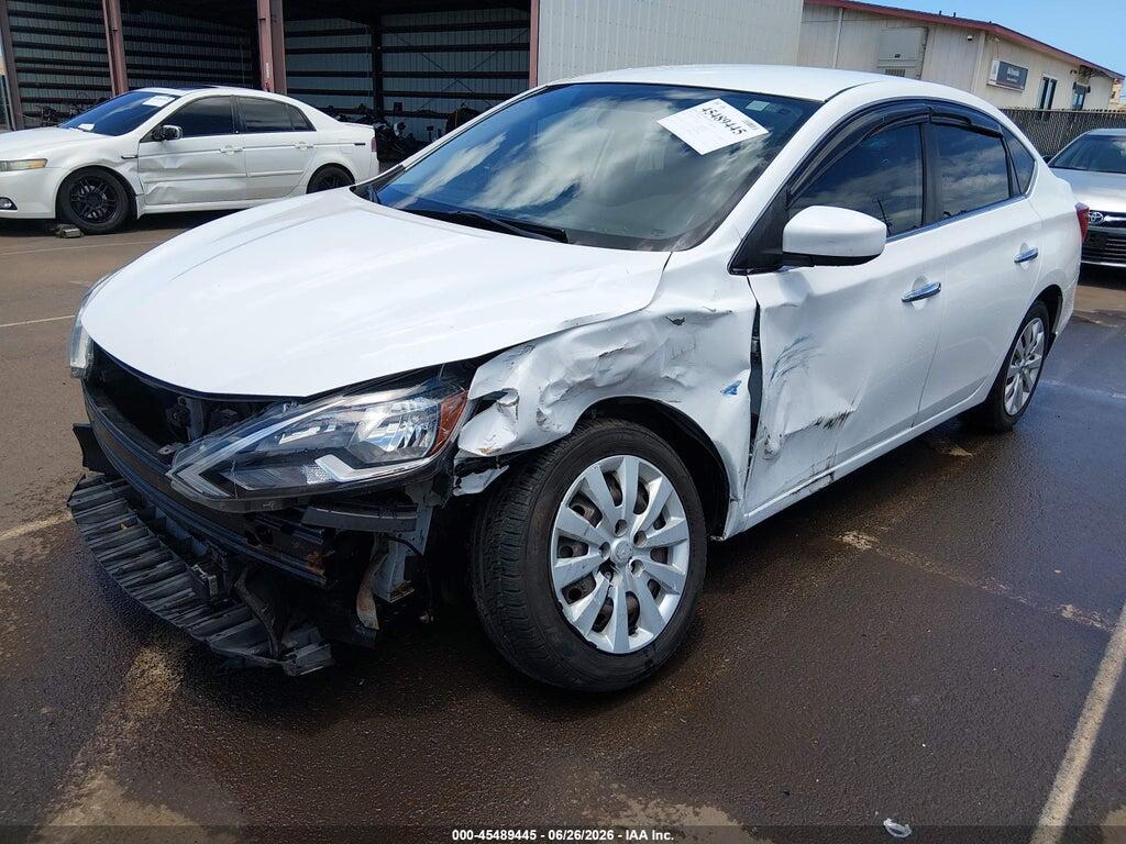 3N1AB7AP3JY317445 2018 NISSAN SENTRA photo no. 2