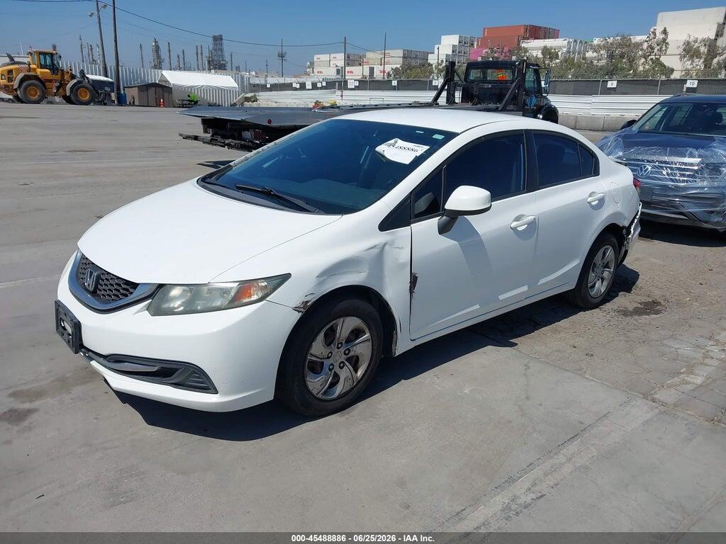 19XFB2F5XDE216339 2013 HONDA CIVIC photo no. 2