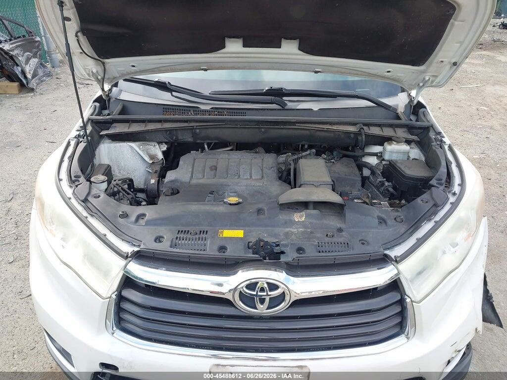 5TDBKRFH7ES013109 2014 TOYOTA HIGHLANDER photo no. 10