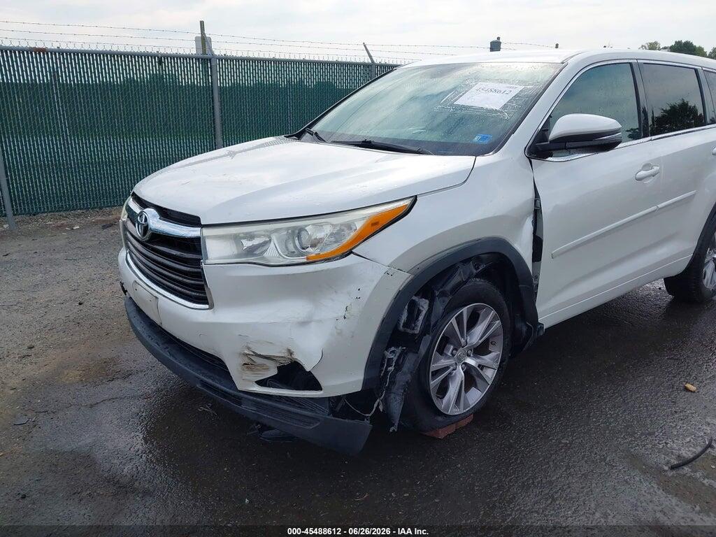 5TDBKRFH7ES013109 2014 TOYOTA HIGHLANDER photo no. 6