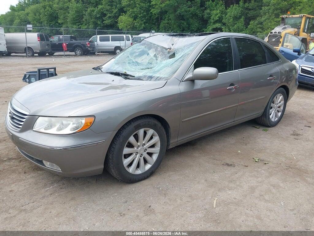 KMHFC46D99A371602 2009 HYUNDAI AZERA photo no. 2
