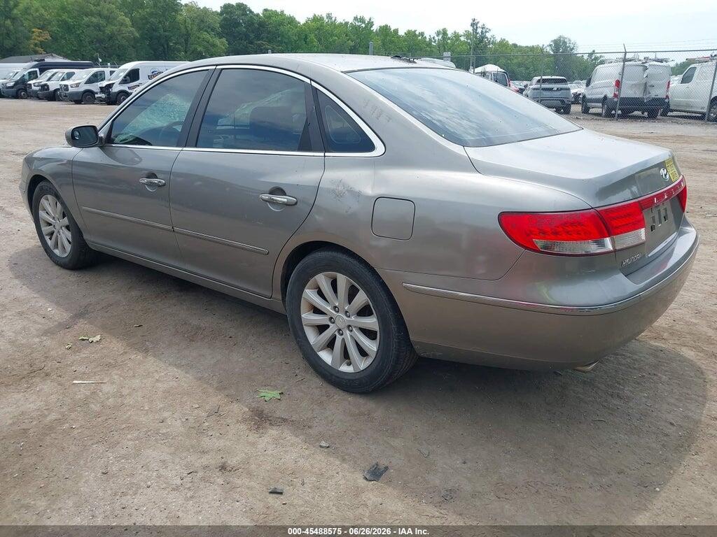 KMHFC46D99A371602 2009 HYUNDAI AZERA photo no. 3