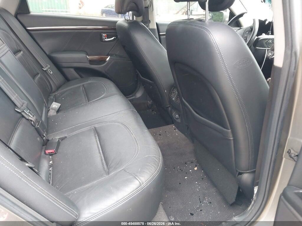 KMHFC46D99A371602 2009 HYUNDAI AZERA photo no. 8