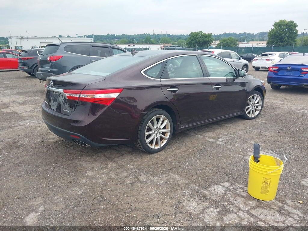 4T1BK1EB8DU057365 2013 TOYOTA AVALON photo no. 4