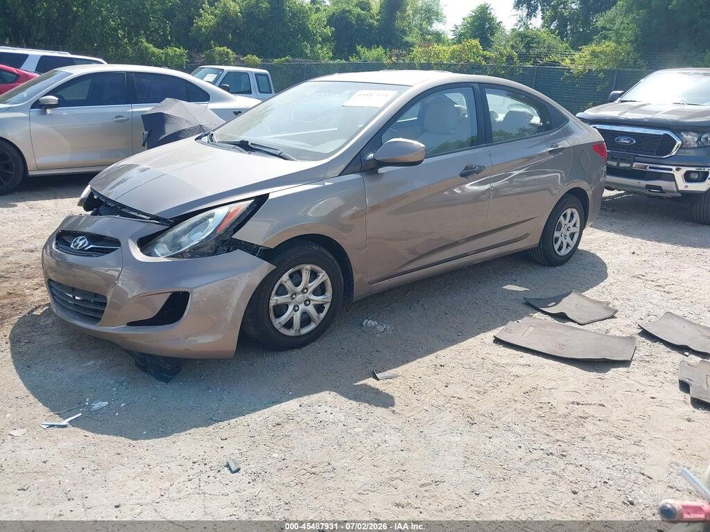 KMHCT4AE9CU060020 2012 HYUNDAI ACCENT photo no. 2