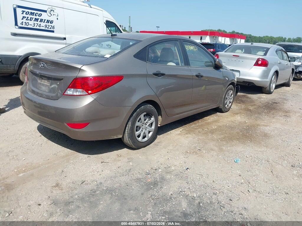 KMHCT4AE9CU060020 2012 HYUNDAI ACCENT photo no. 4