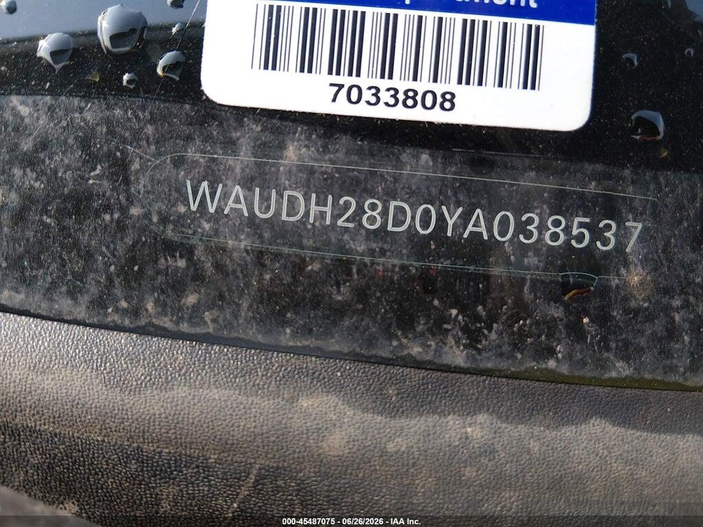 WAUDH28D0YA038537 2000 AUDI A4 photo no. 11