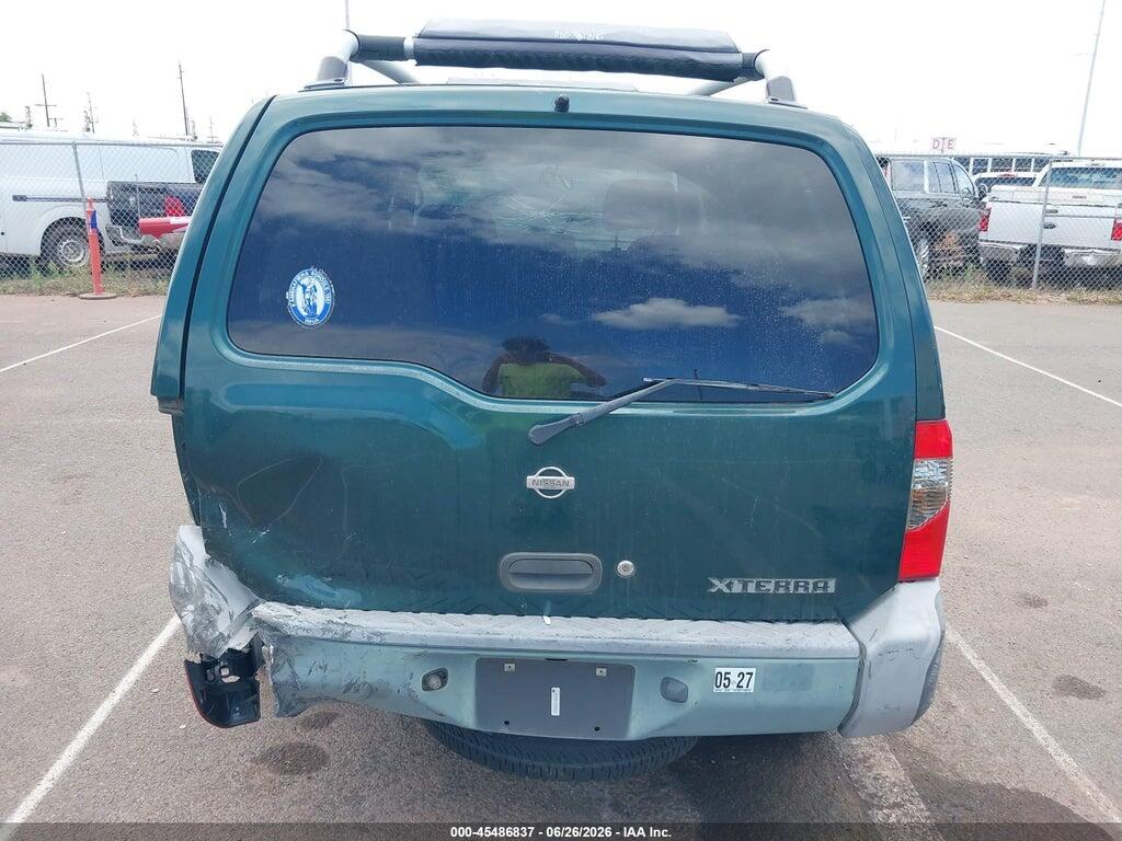 5N1ED28T11C500748 2001 NISSAN XTERRA photo no. 6