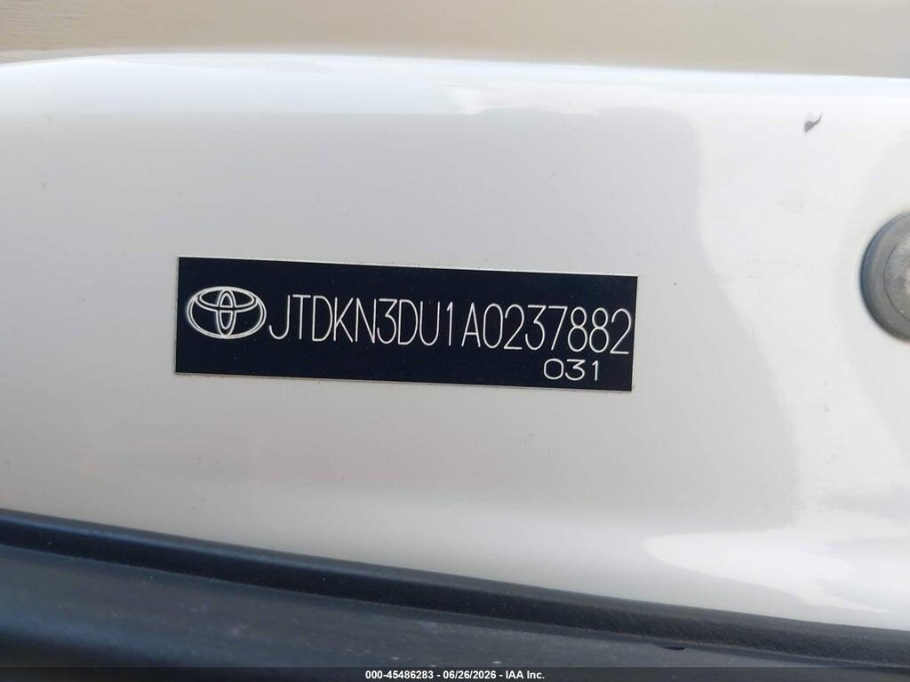 JTDKN3DU1A0237882 2010 TOYOTA PRIUS photo no. 12