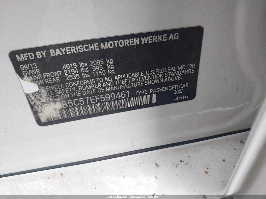 WBA3B5C57EF599461 2014 BMW 328I photo no. 9