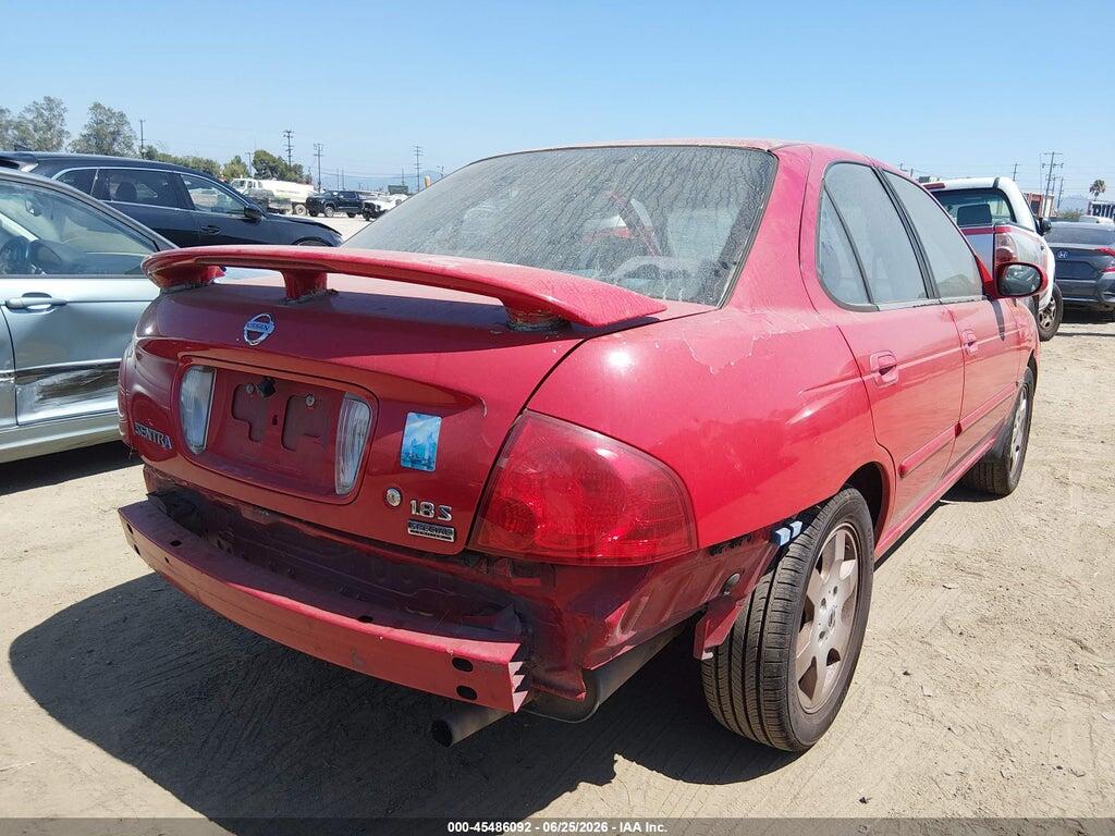3N1CB51D26L587578 2006 NISSAN SENTRA photo no. 6