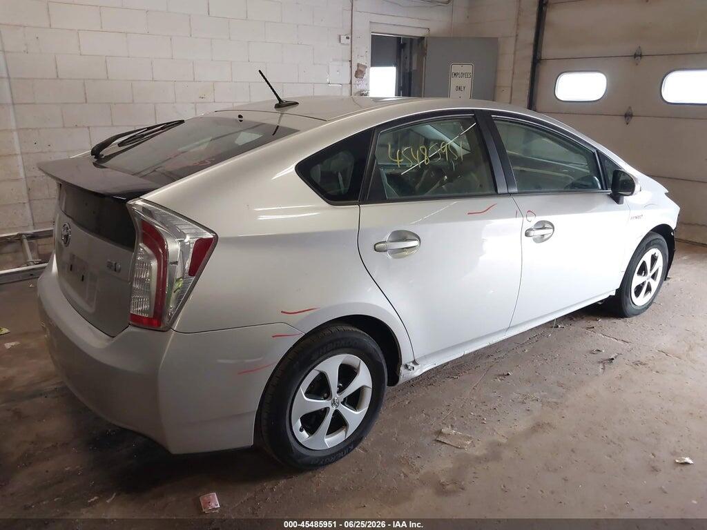 JTDKN3DU9D5620458 2013 TOYOTA PRIUS photo no. 4