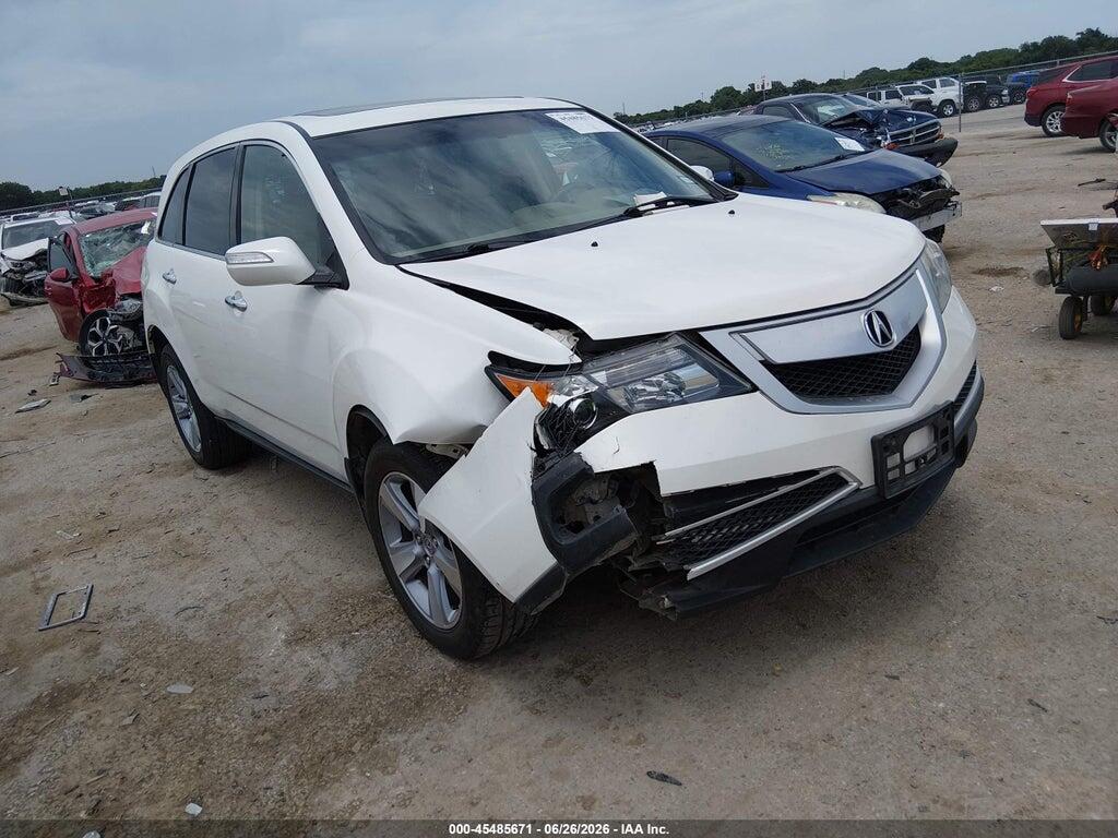 2HNYD2H35CH511179 2012 ACURA MDX photo no. 1