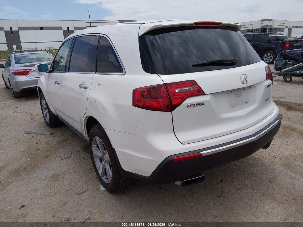 2HNYD2H35CH511179 2012 ACURA MDX photo no. 3