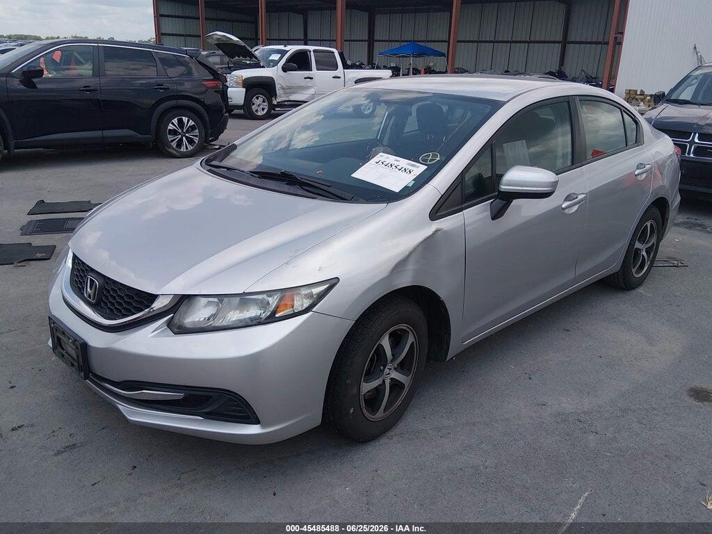 19XFB2F7XFE069329 2015 HONDA CIVIC photo no. 2