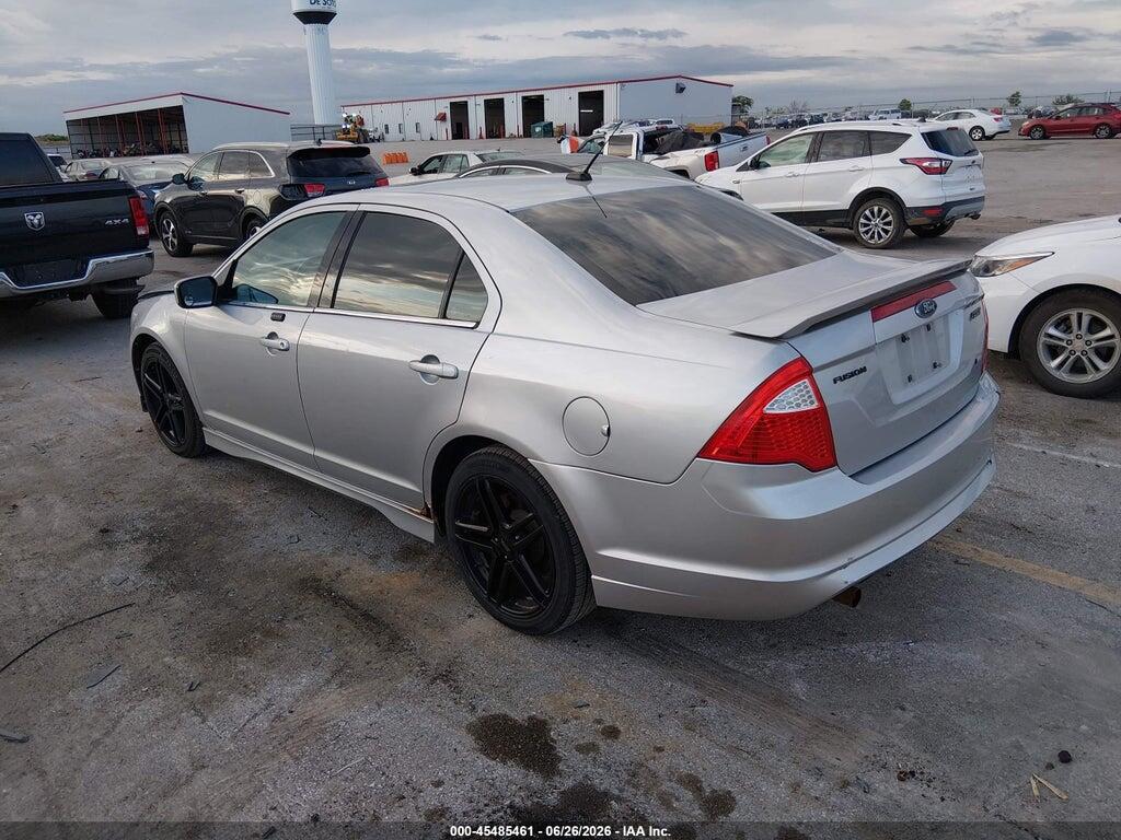 3FAHP0KC4AR147502 2010 FORD FUSION photo no. 3
