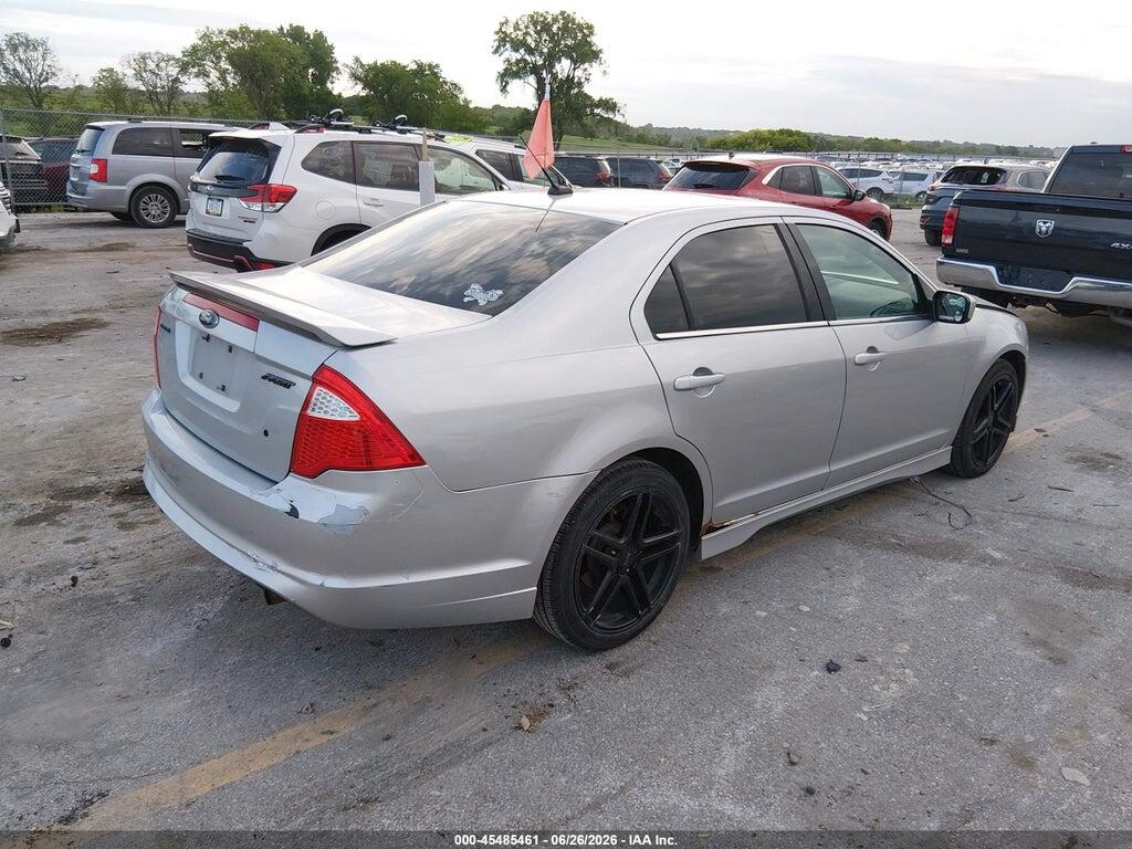 3FAHP0KC4AR147502 2010 FORD FUSION photo no. 4