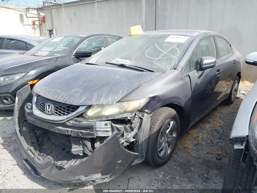 19XFB2F59FE286904 2015 HONDA CIVIC photo no. 2