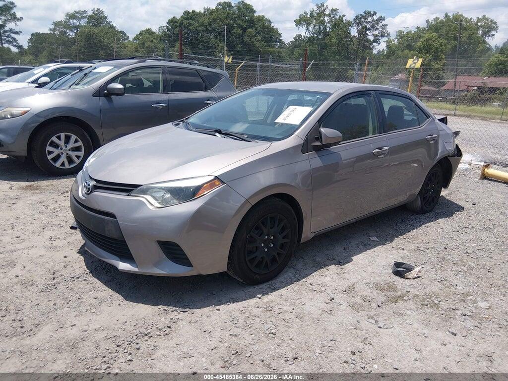 5YFBURHE3EP100530 2014 TOYOTA COROLLA photo no. 2