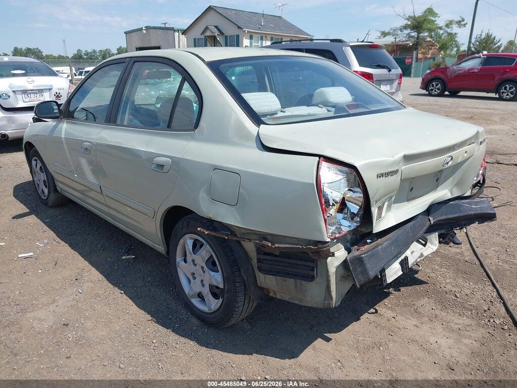 KMHDN46D84U770235 2004 HYUNDAI ELANTRA photo no. 3