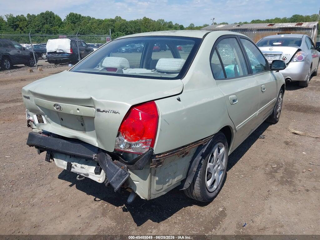 KMHDN46D84U770235 2004 HYUNDAI ELANTRA photo no. 4