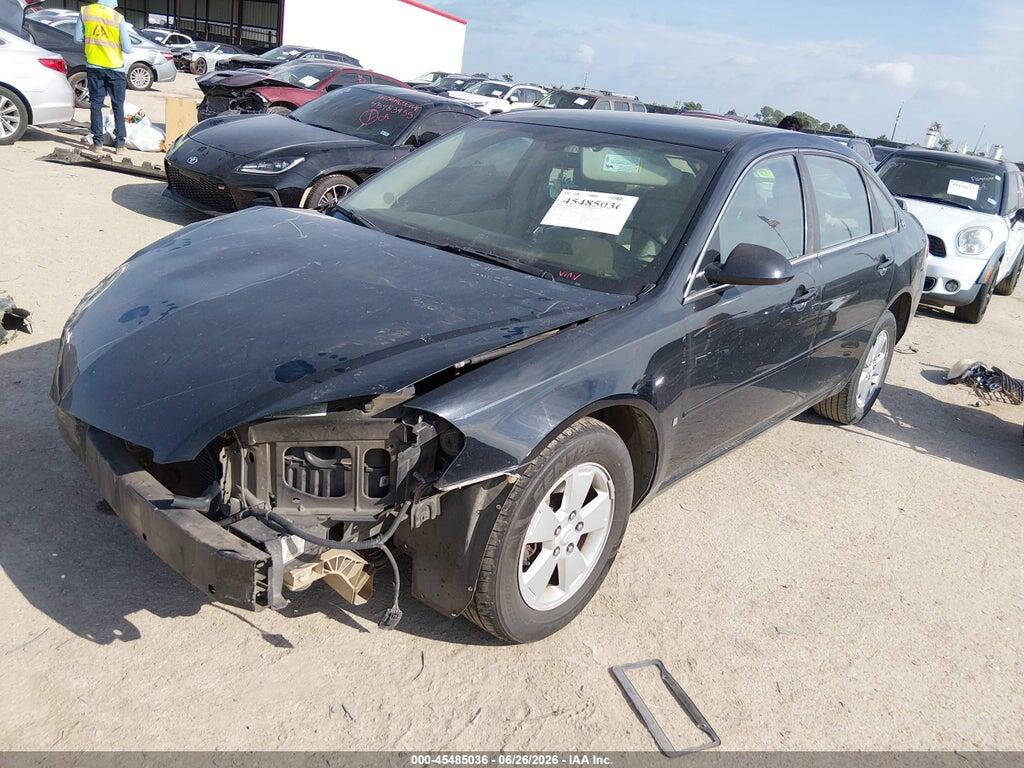 2G1WT58K789254223 2008 CHEVROLET IMPALA photo no. 2