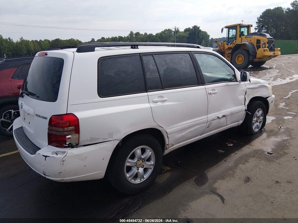 JTEGF21A330080247 2003 TOYOTA HIGHLANDER photo no. 4