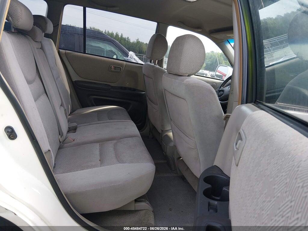 JTEGF21A330080247 2003 TOYOTA HIGHLANDER photo no. 8