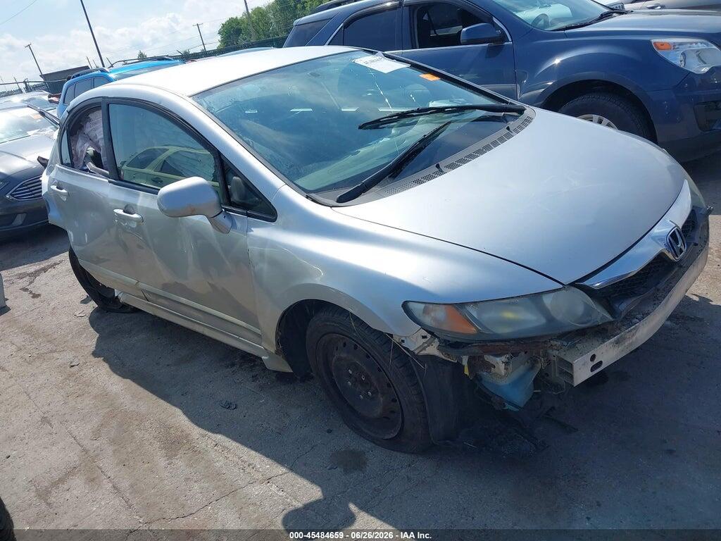 19XFA16519E027423 2009 HONDA CIVIC photo no. 1