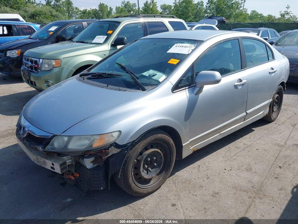 19XFA16519E027423 2009 HONDA CIVIC photo no. 2