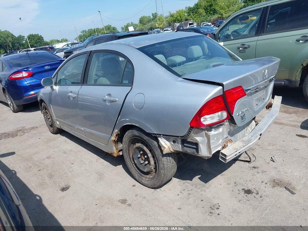 19XFA16519E027423 2009 HONDA CIVIC photo no. 3