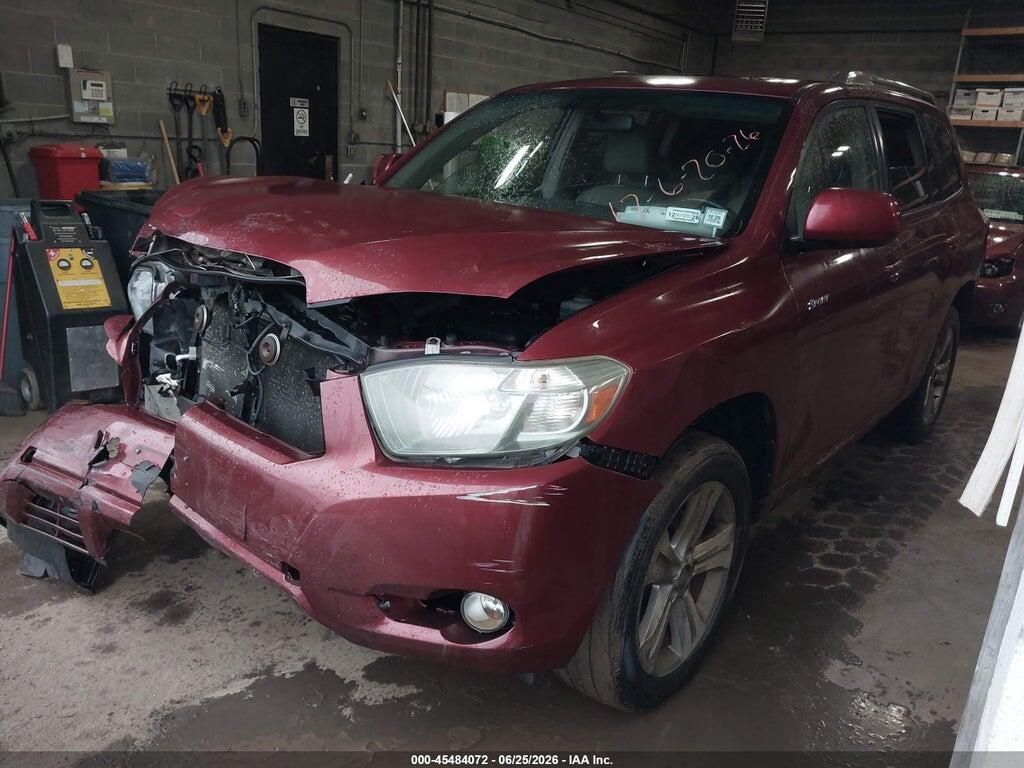 JTEES43AX82083525 2008 TOYOTA HIGHLANDER photo no. 2
