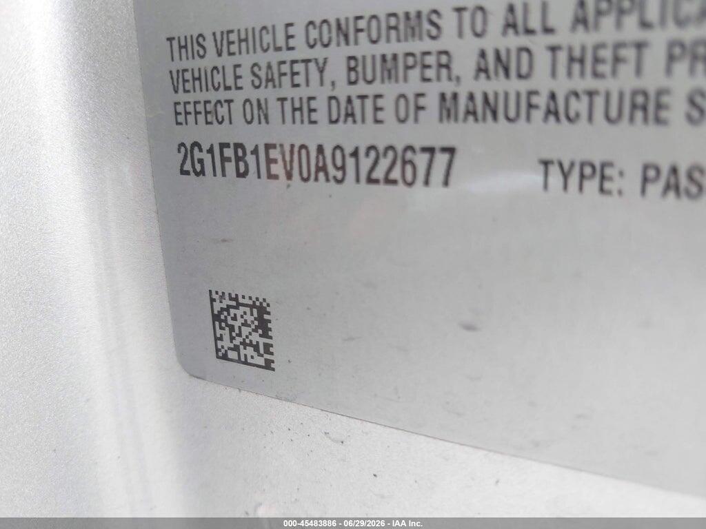 2G1FB1EV0A9122677 2010 CHEVROLET CAMARO photo no. 9